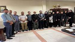 برگزاری نشست معاون فرهنگی دانشجویی دانشگاه علوم پزشکی ایران با پرسنل مدیریت تربیت بدنی